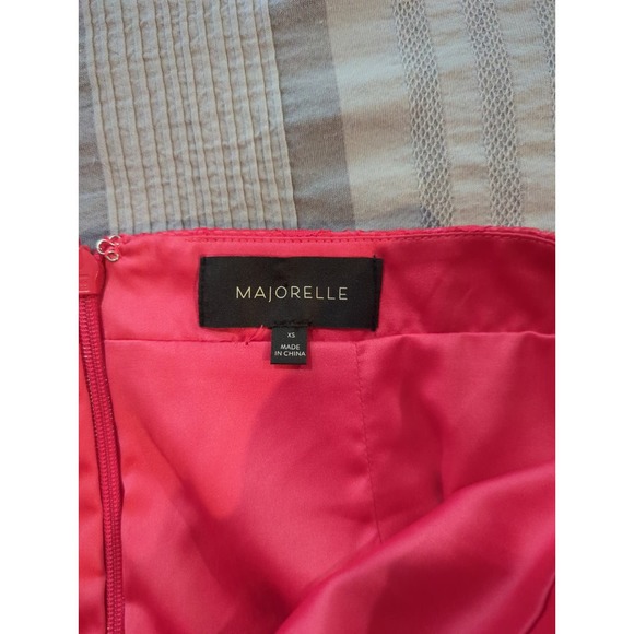 Majorelle Revolve Hot Pink Lace Mermaid Skirt - Picture 4 of 5